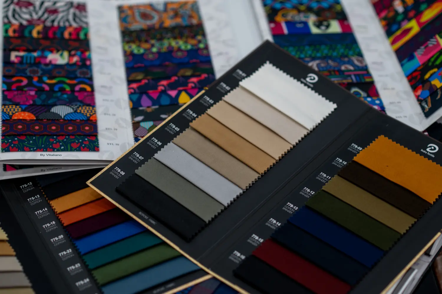 Fabric swatch books available at The Sawasdee