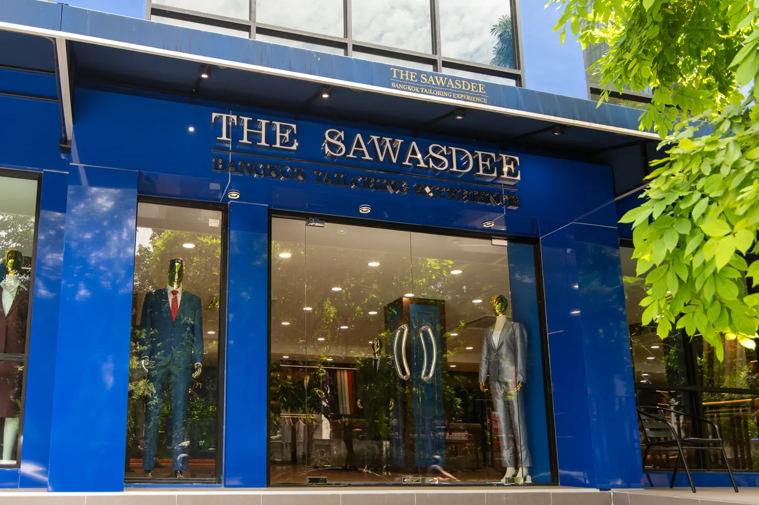The Sawasdee storefront on Silom Road in Bangkok